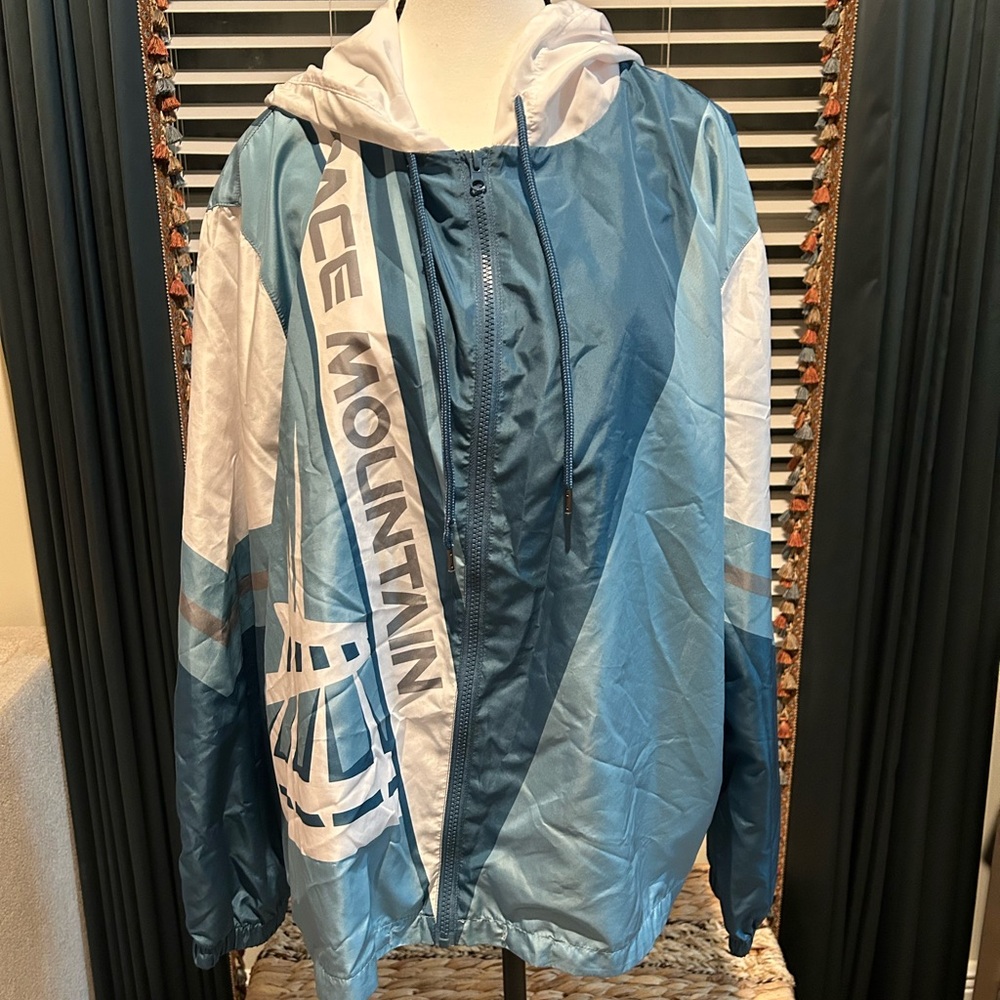 Disney Parks Space Mountain Wind Breaker Jacket